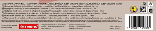 STABILO BOSS ORIGINAL - Highlighter
