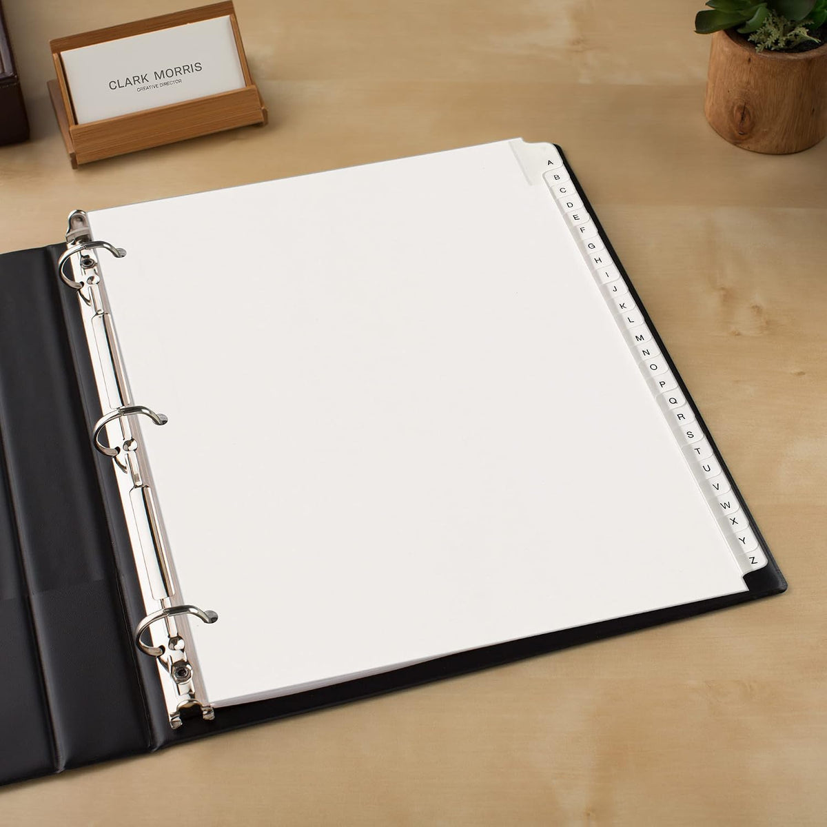 Avery® Legal Exhibit Dividers, Side Tab, A-Z, White, 5 Sets