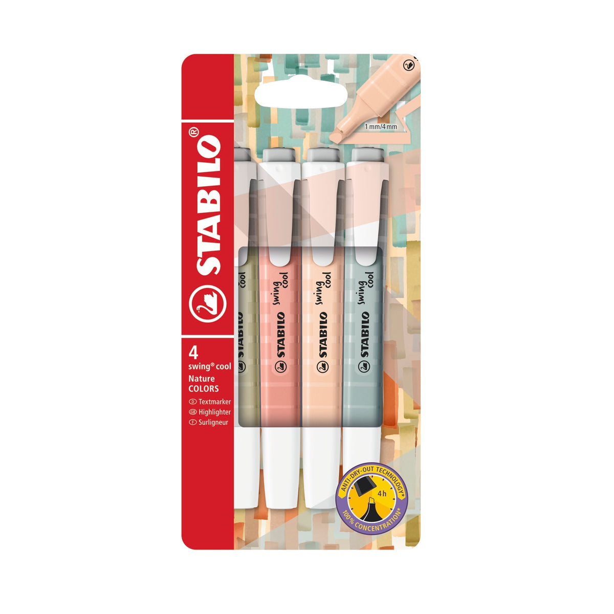 STABILO swing cool NatureCOLORS - Highlighter
