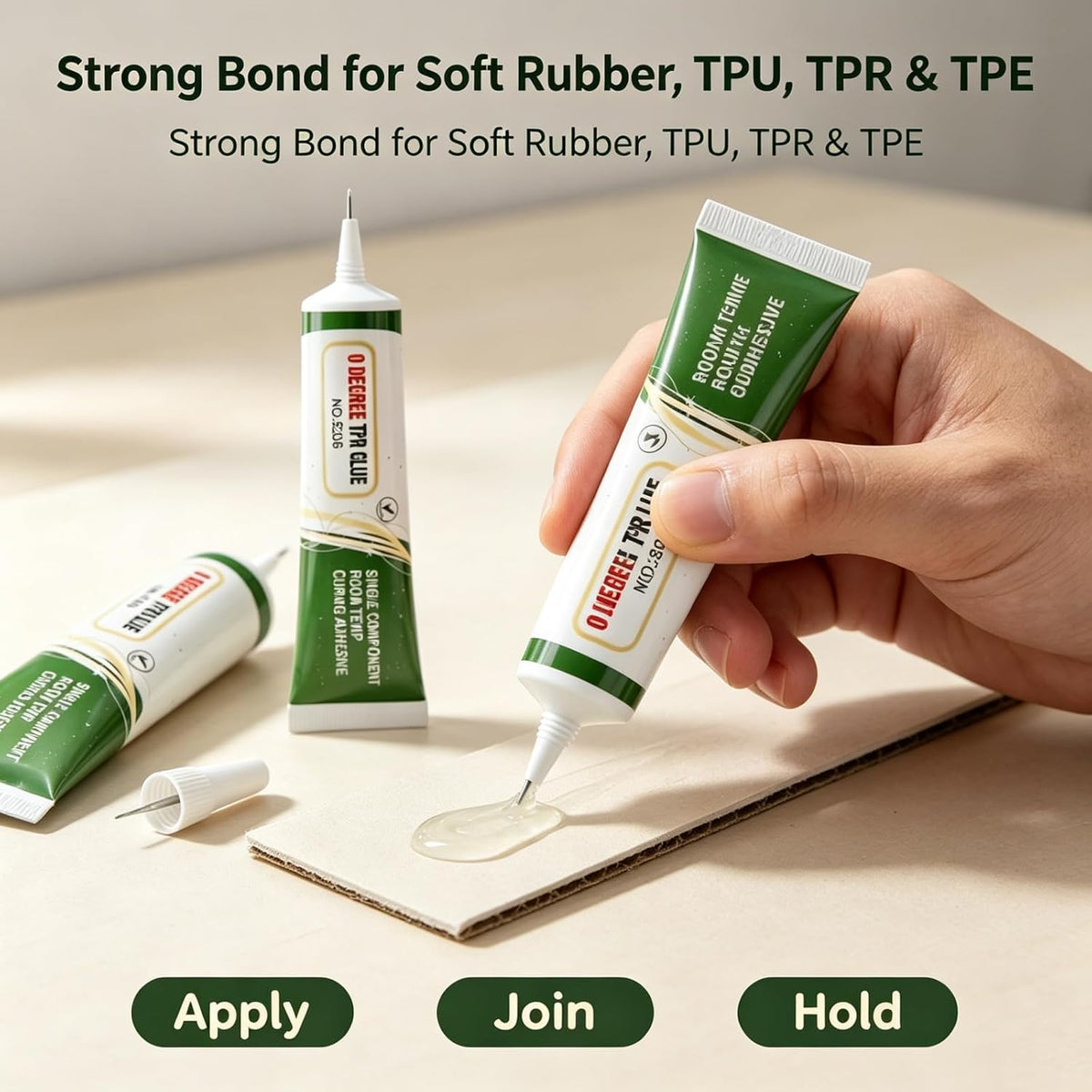 2Pcs Silicone Glue -Squishy Glue, Fast-Bonding & Waterproof Silicone Adhesive for Silicon Rubber, Model, Toys, TPU, TPR, TPE - Clear Liquid Silicone Adhesive for Crafts