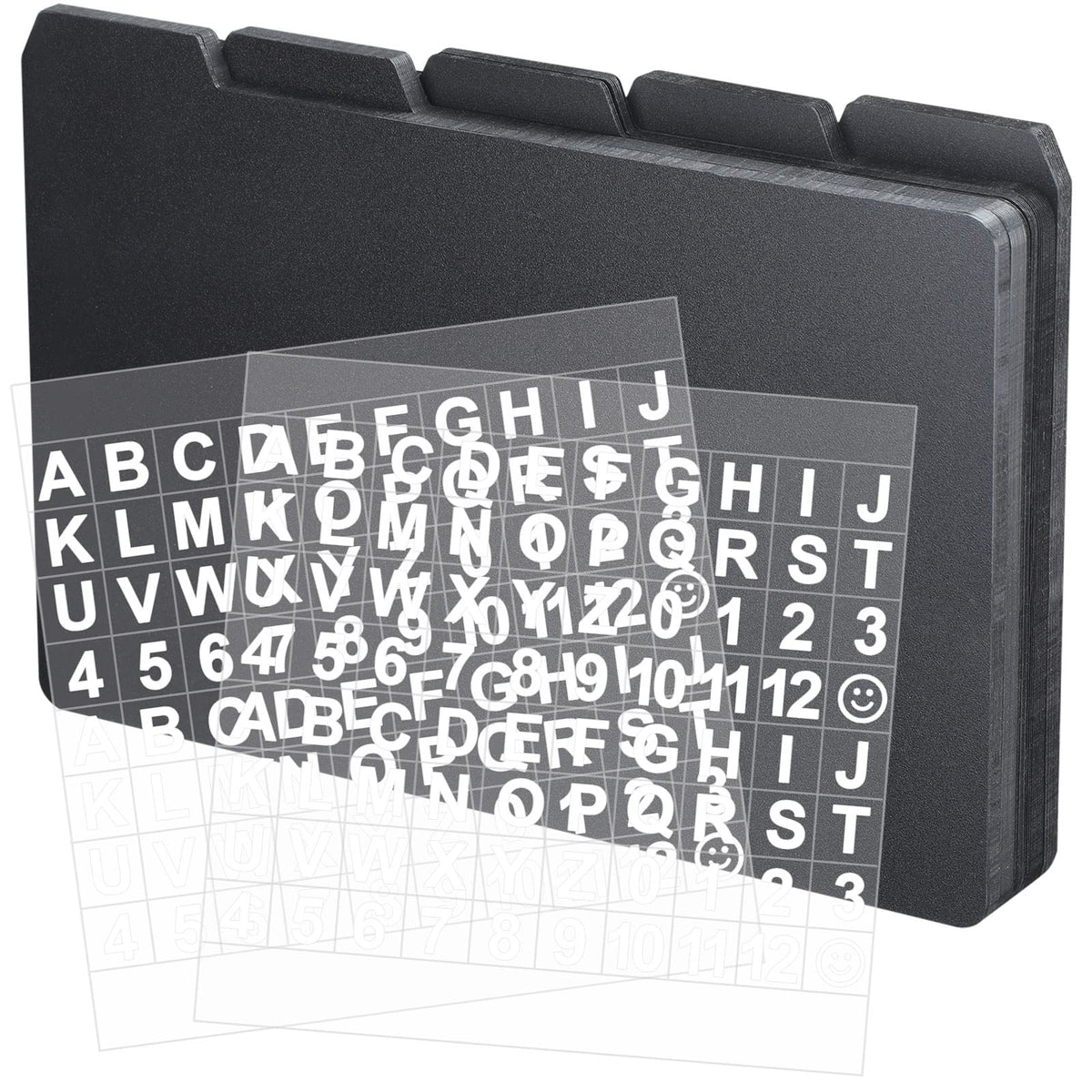 Lewtemi 50 Pcs Index Card Dividers 4" x 6" with Cards Guides, Multicolor