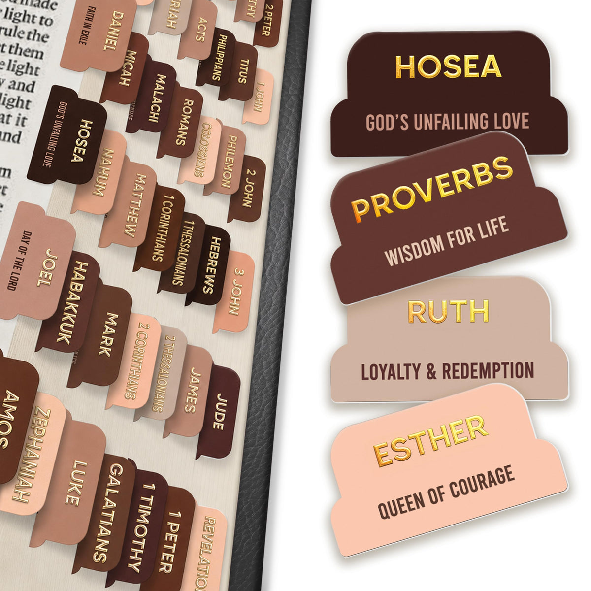 Premium Series – 66 Christian Bible Chapter Tabs