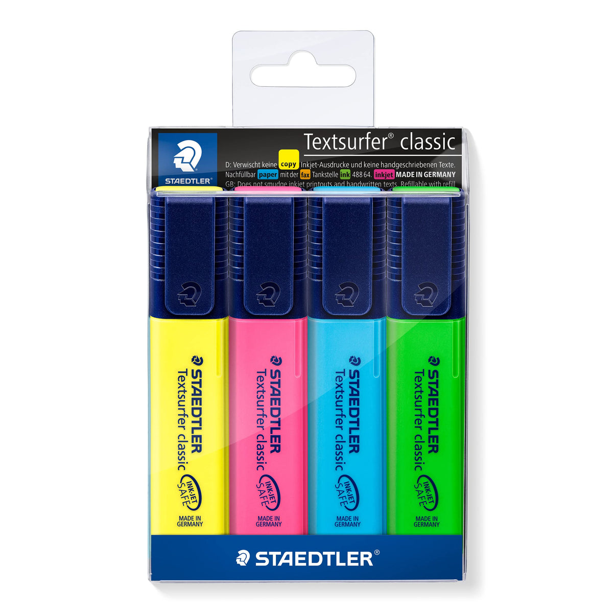 STAEDTLER 364 WP20 Textsurfer Classic Highlighter - Assorted Neon and Pastel Colours (Pack of All 20 Colours)