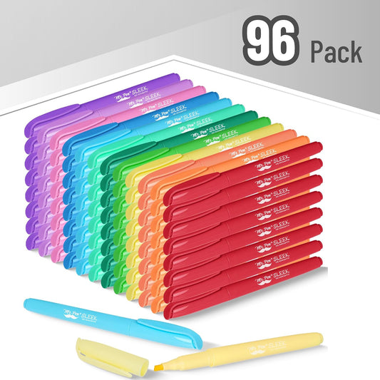 Mr. Pen- Pastel Highlighters, 96 Pack, Assorted Colors, Fast Dry