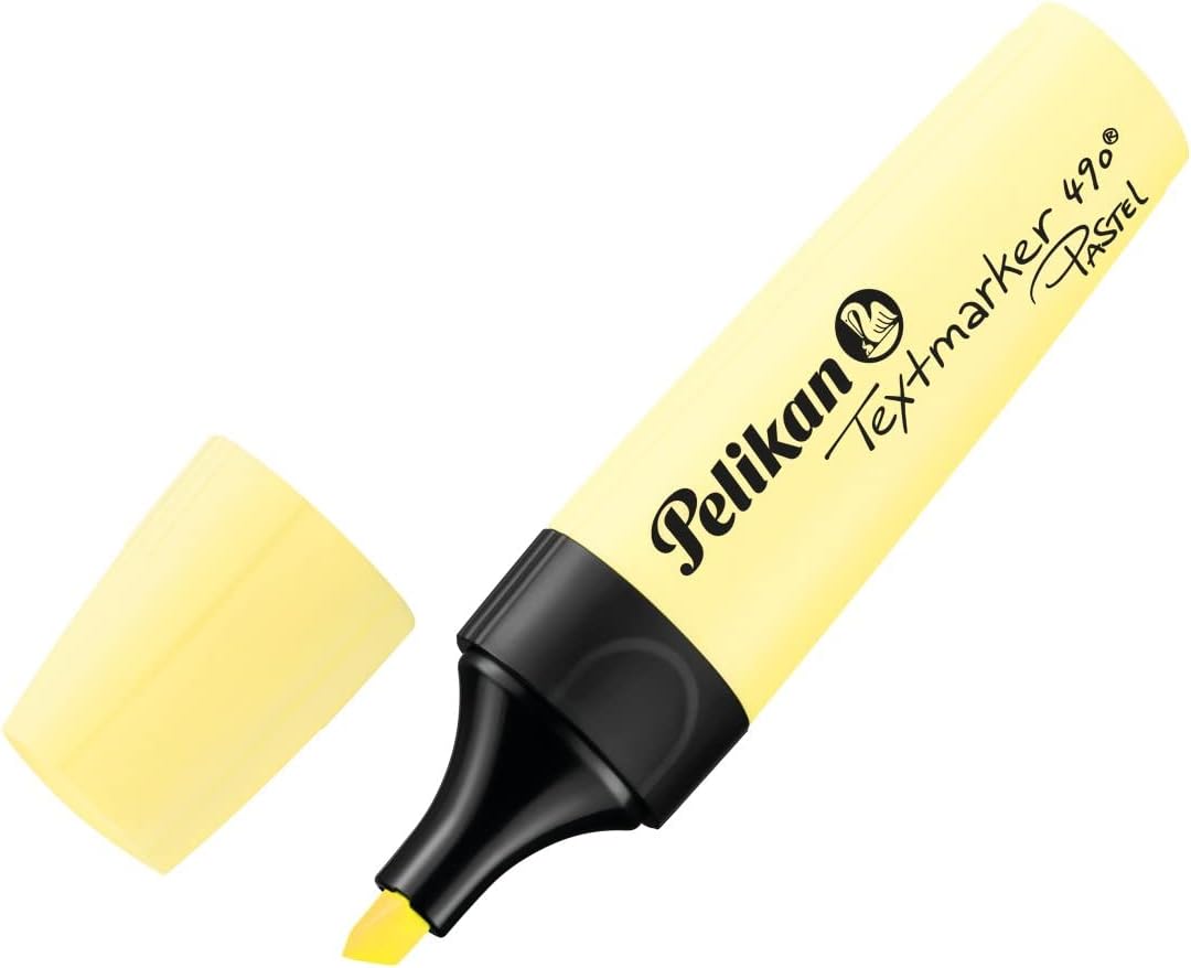 Pelikan Highlighters 490, Assorted Pastel Colours, 6 Pack