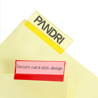 PANDRI 120 Pack Binder Dividers with 8 Tabs & Reinforced Holes, Letter Size