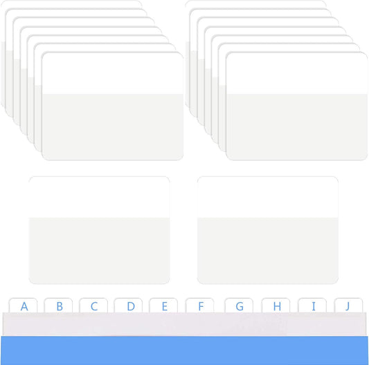 Sticky Index Tabs Page Marker Pop-up Page Flags Notes Tabs, 1.6 x 2 Inch, White (800 Pieces)