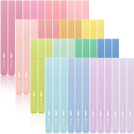 Mr. Pen- Aesthetic Highlighters No Bleed Bulk, 48 Pack, Pastel Color
