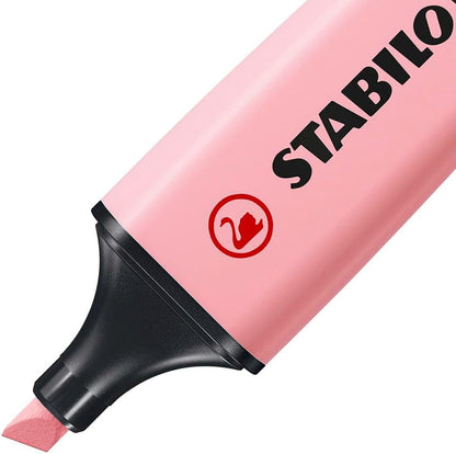 Highlighter - STABILO BOSS ORIGINAL Pastel - Pack of 10 - Pink Blush
