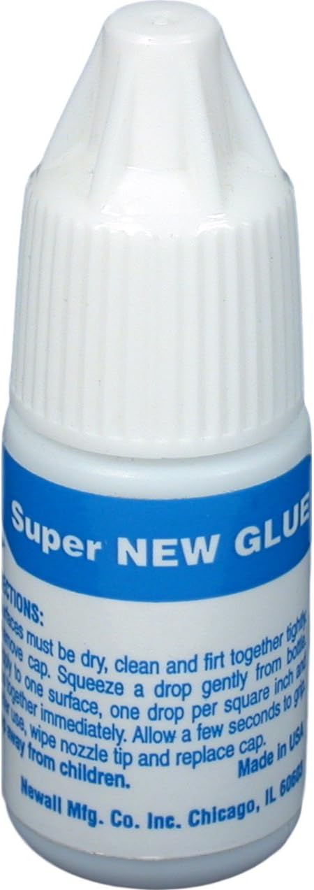 EUROTOOL Super New Glue, 3 Gram Bottle, Pack of 5