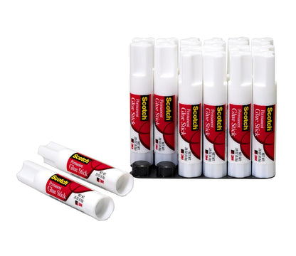 Scotch Glue Stick, .28 oz, 36-Pack, Acid Free and Non-Toxic (6008-18)