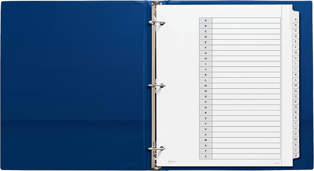 Avery® Index Maker® Clear Label Dividers, 5-Tab, Extra Wide, 5 Sets