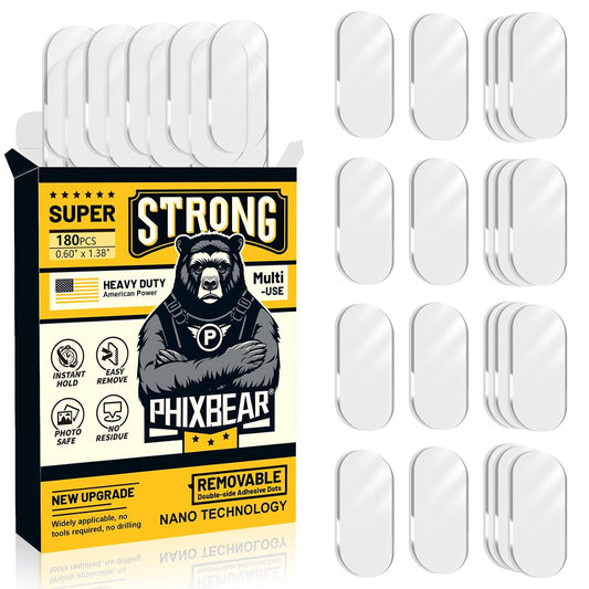 PHIXBEAR Removable Adhesive Dots, No Trace Museum Poster Mounting Putty