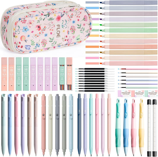 65PCS Aesthetic School Supplies Back to School Supplies Cute Stationary Set