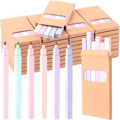 180 Pcs Bulk Bible Highlighters No Bleed Through 6 Assorted Colors