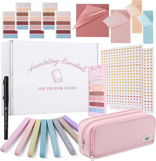 Mr. Pen- Annotation Essentials Kit for Book Lovers, Aesthetic Highlighters