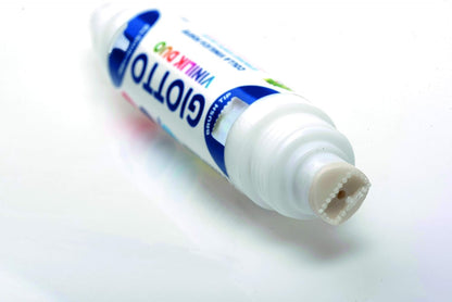 GIOTTO Vinilik Duo Double Tipped Glue Pen, White Strong Glue 24 Pieces