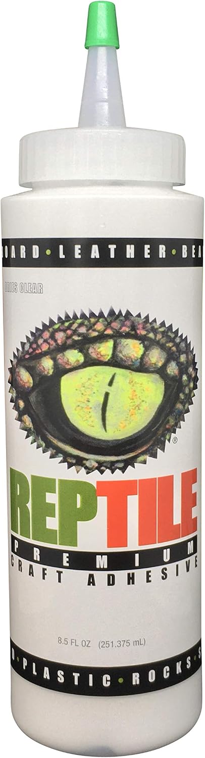 Reptile Premium Craft Adhesive 8.5 oz Dries Clear-Order and Ship Above 40 Degrees F