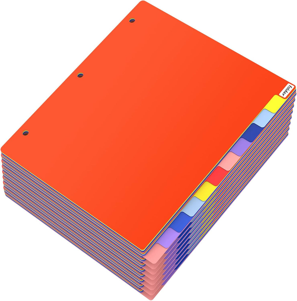 12 Tab Dividers for 3 Ring Binder, 96 Pcs Binder Dividers with Tabs, 8 Set