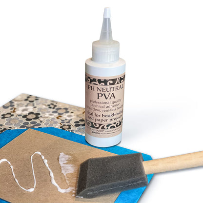 Lineco PH Neutral PVA Adhesive, Dries Clear, 8 Ounce, Pack of 2