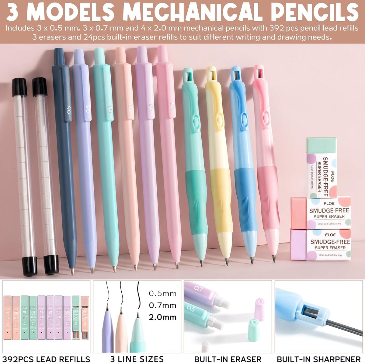 65PCS Aesthetic School Supplies Back to School Supplies Cute Stationary Set