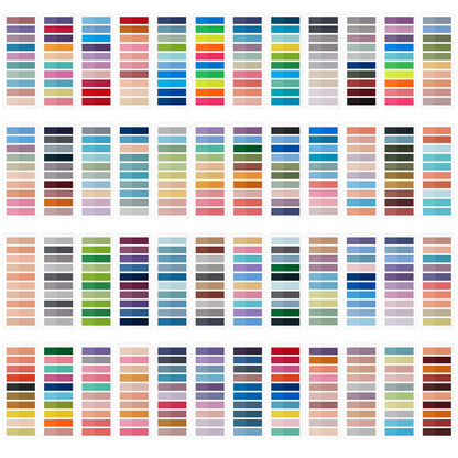 ReliThick 8000 Pcs Annotation Tabs, 40 Colors Writable Sticky Tabs for Book