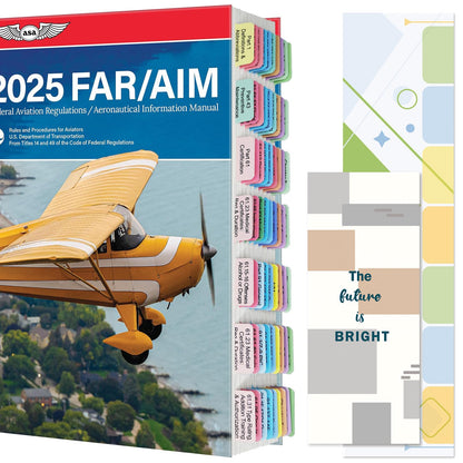 FAR/AIM 2027 Index Tabs for Private Pilot (with No Book)