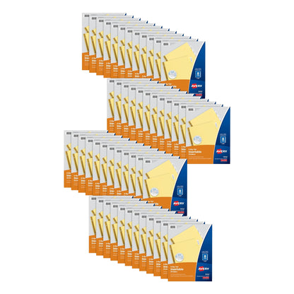 Avery Paper Dividers, Insertable Big Tab, 8-Tab, Clear, 24 Sets
