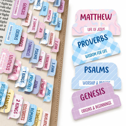 Premium Series – 66 Christian Bible Chapter Tabs