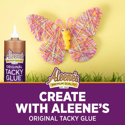 Aleene's Original Tacky Glue, Perfect for Crafts and DIY Projects, Dries Fast and Clear, 16 fl oz 3-Pack