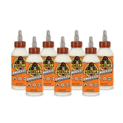 Gorilla Wood Glue, 8 Ounce Bottle, (3 Pack)