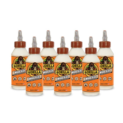 Gorilla Wood Glue, 8 Ounce Bottle, (3 Pack)