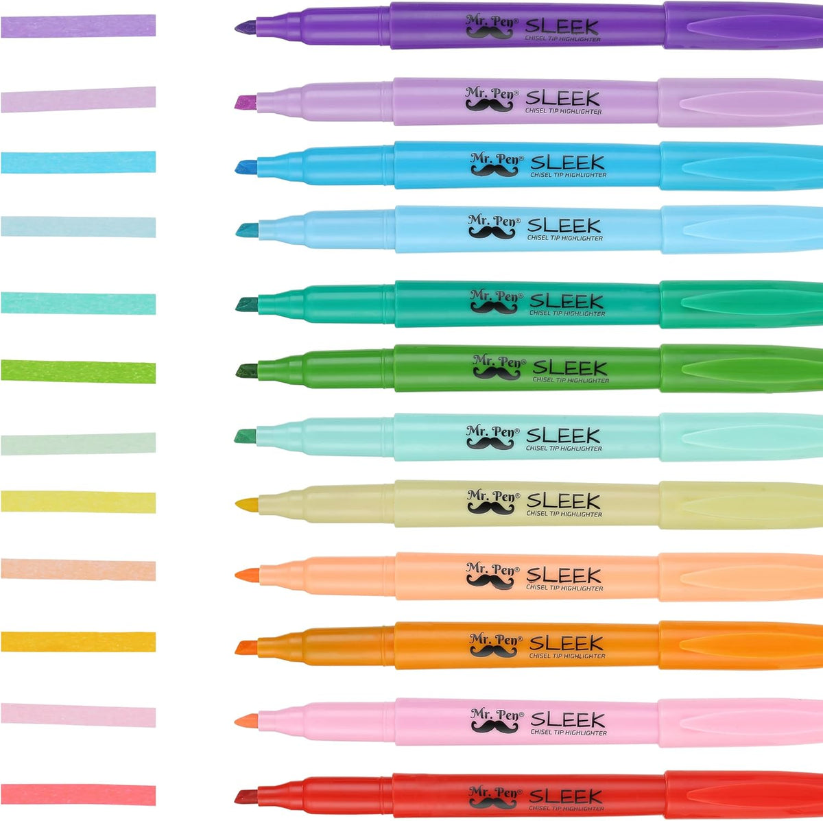 Mr. Pen- Pastel Highlighters, 96 Pack, Assorted Colors, Fast Dry