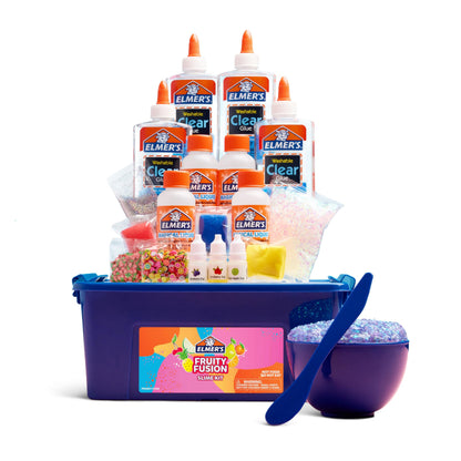 Elmer's Ocean Dive Slime Kit, Slime Supplies Include Liquid Glue, Activator, and Premade Slime, 9 Count - Creative Activity, Kids Summer Fun