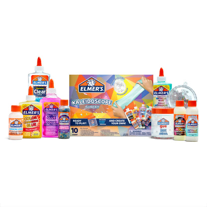 Elmer's Ocean Dive Slime Kit, Slime Supplies Include Liquid Glue, Activator, and Premade Slime, 9 Count - Creative Activity, Kids Summer Fun