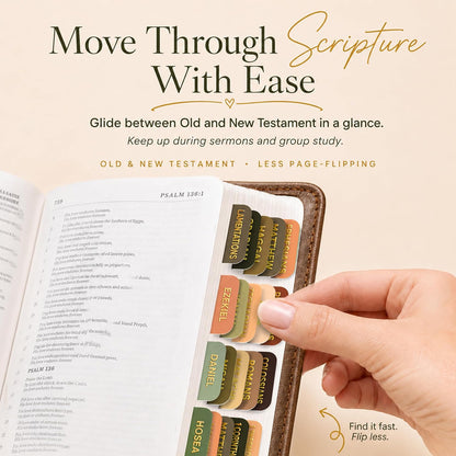 Premium Series – 66 Christian Bible Chapter Tabs