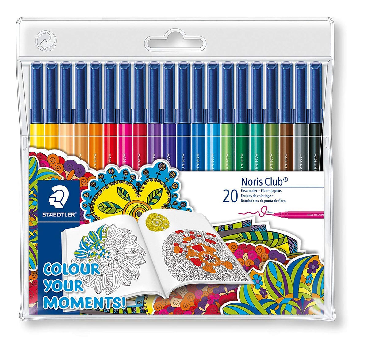 STAEDTLER 364 WP20 Textsurfer Classic Highlighter - Assorted Neon and Pastel Colours (Pack of All 20 Colours)