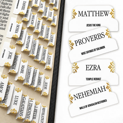 Premium Series – 66 Christian Bible Chapter Tabs