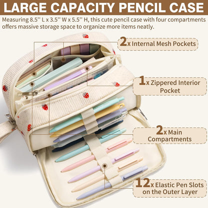 62PCS Aesthetic School Supplies Cute Back to School Supplies Stationary Set