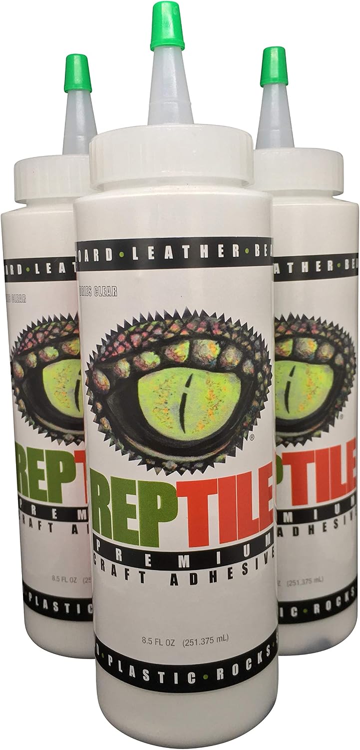 Reptile Premium Craft Adhesive 8.5 oz Dries Clear-Order and Ship Above 40 Degrees F
