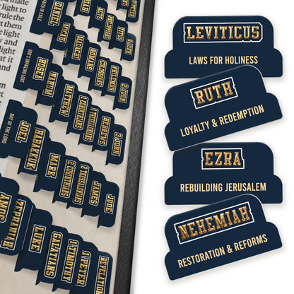 Premium Series – 66 Christian Bible Chapter Tabs